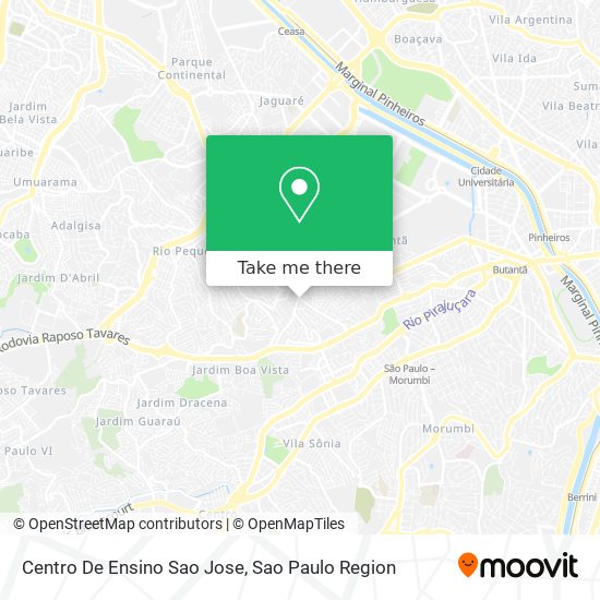 Centro De Ensino Sao Jose map