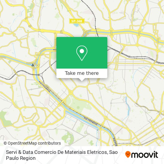 Servi & Data Comercio De Materiais Eletricos map