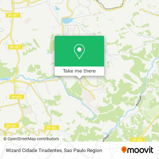 Mapa Wizard Cidade Tiradentes