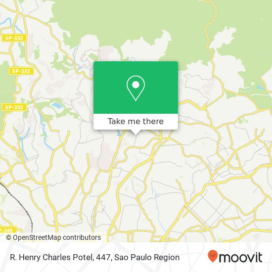 Mapa R. Henry Charles Potel, 447