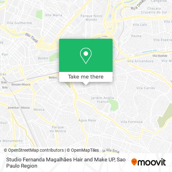 Studio Fernanda Magalhães Hair and Make UP map