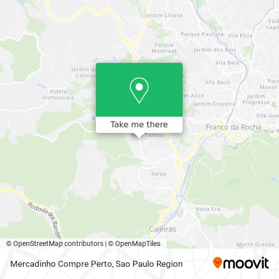 Mercadinho Compre Perto map