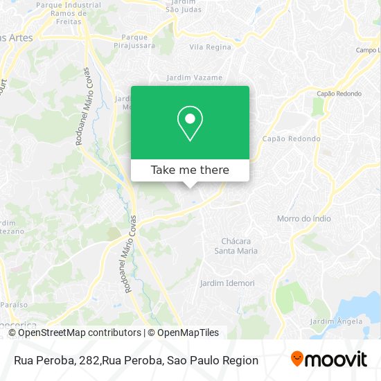 Rua Peroba, 282,Rua Peroba map