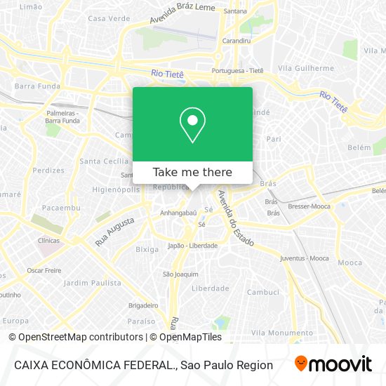 CAIXA ECONÔMICA FEDERAL. map