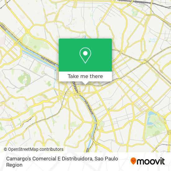 Camargo's Comercial E Distribuidora map