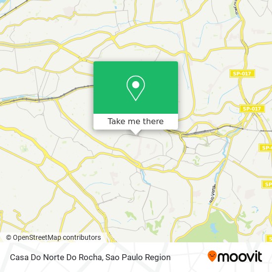 Mapa Casa Do Norte Do Rocha