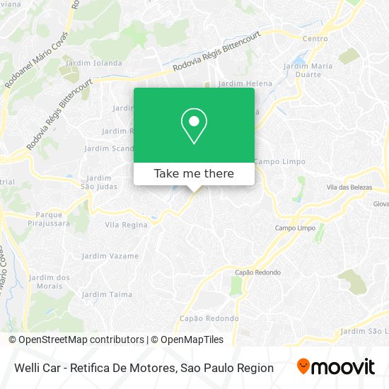 Welli Car - Retifica De Motores map