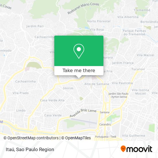 Itaú map