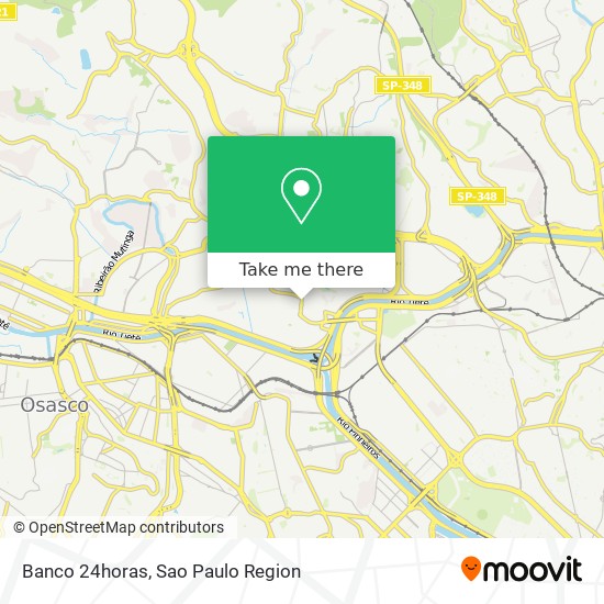 Banco 24horas map