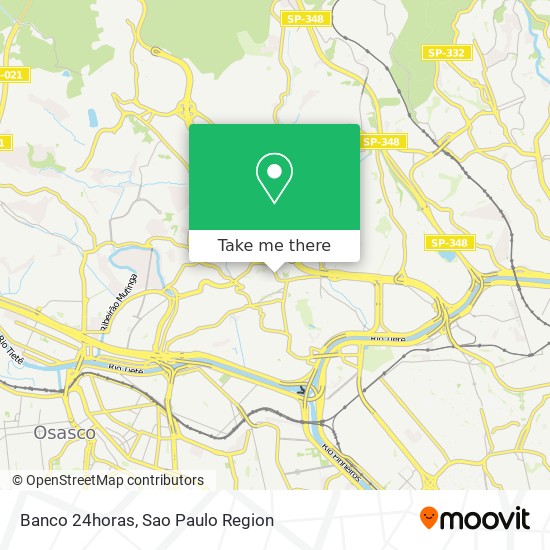 Banco 24horas map