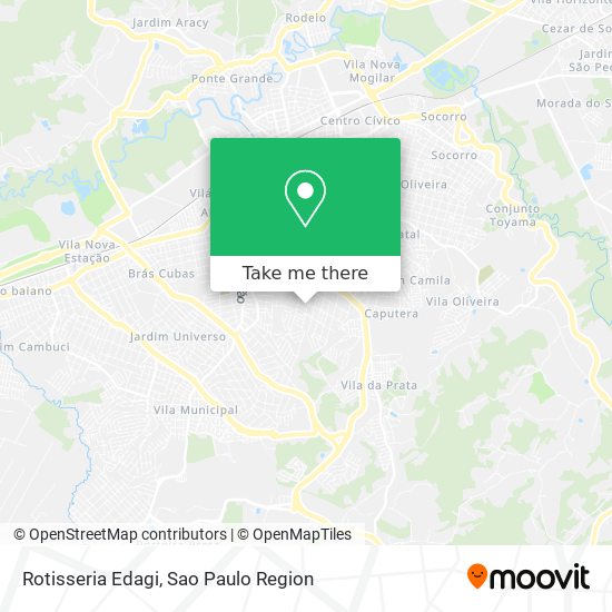 Rotisseria Edagi map