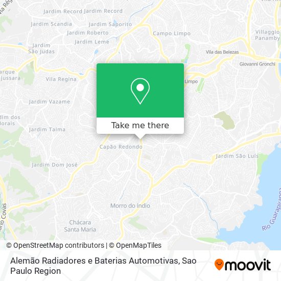 Alemão Radiadores e Baterias Automotivas map