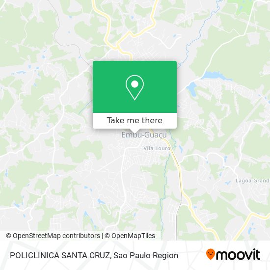 POLICLINICA SANTA CRUZ map