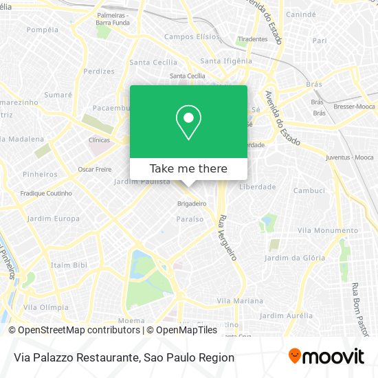 Via Palazzo Restaurante map