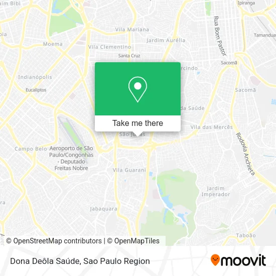 Dona Deôla Saúde map