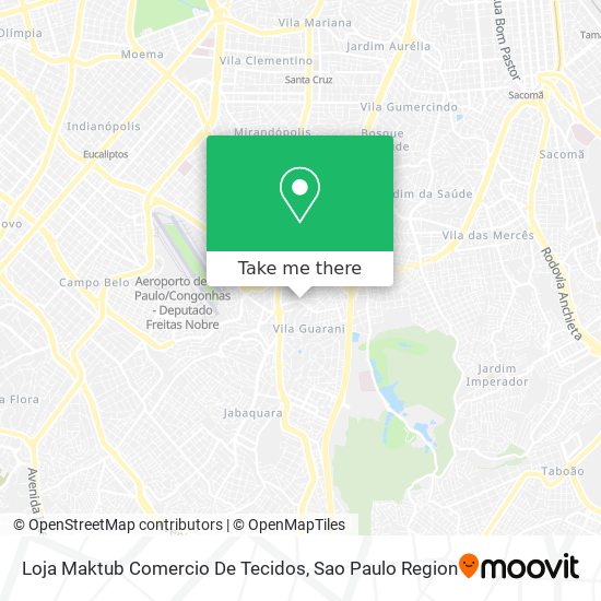 Loja Maktub Comercio De Tecidos map