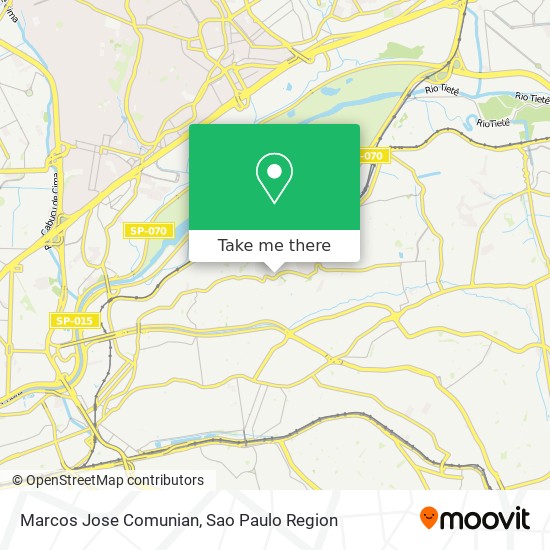 Marcos Jose Comunian map