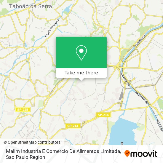 Malim Industria E Comercio De Alimentos Limitada map