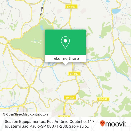 Season Equipamentos, Rua Antônio Coutinho, 117 Iguatemi São Paulo-SP 08371-200 map