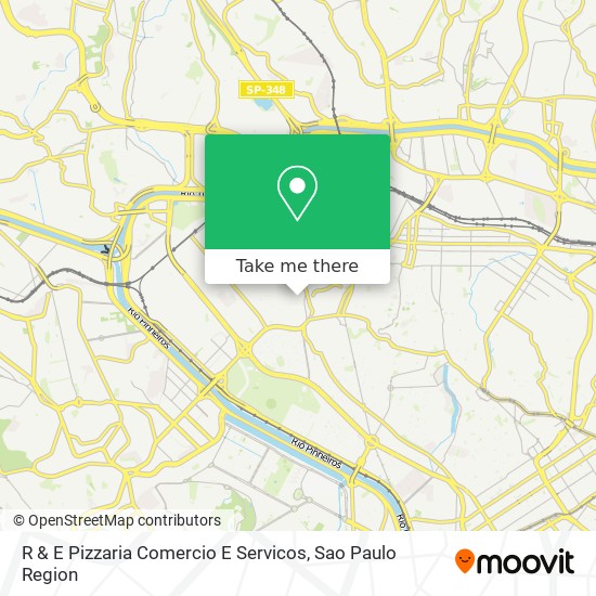 R & E Pizzaria Comercio E Servicos map