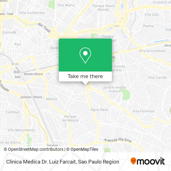Clinica Medica Dr. Luiz Farcait map