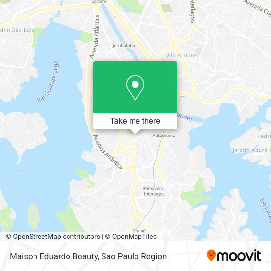 Maison Eduardo Beauty map