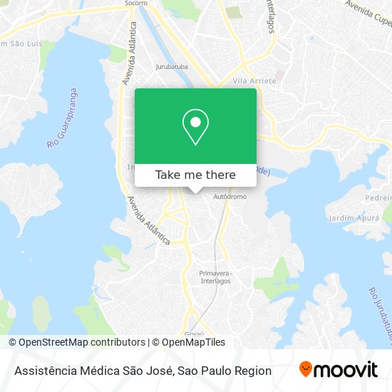 Assistência Médica São José map