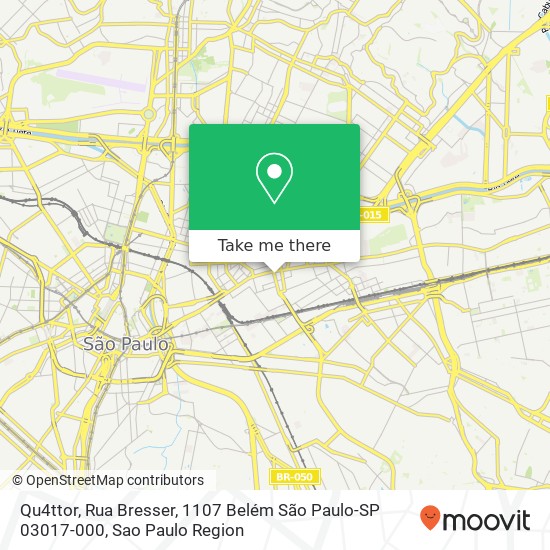 Qu4ttor, Rua Bresser, 1107 Belém São Paulo-SP 03017-000 map