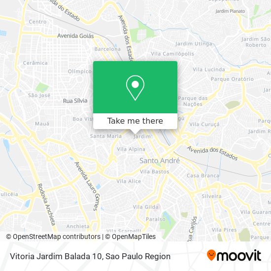 Vitoria Jardim Balada 10 map