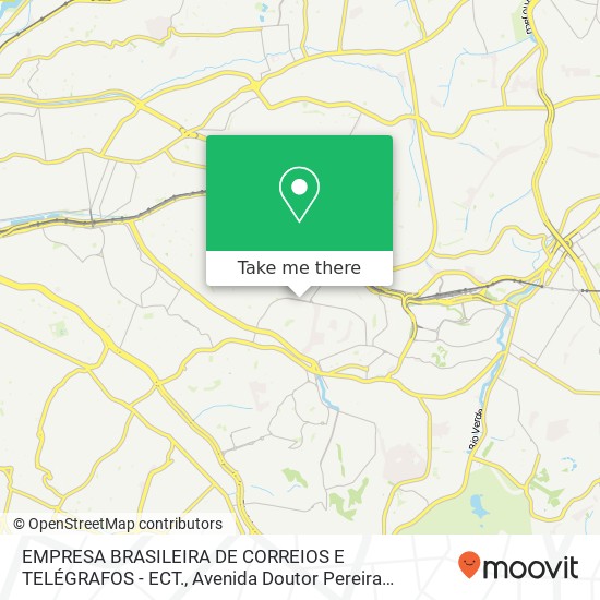 EMPRESA BRASILEIRA DE CORREIOS E TELÉGRAFOS - ECT., Avenida Doutor Pereira Vergueiro, 517 Vila Matilde São Paulo-SP 03563-000 map