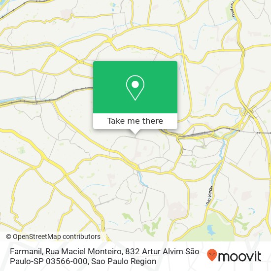 Farmanil, Rua Maciel Monteiro, 832 Artur Alvim São Paulo-SP 03566-000 map