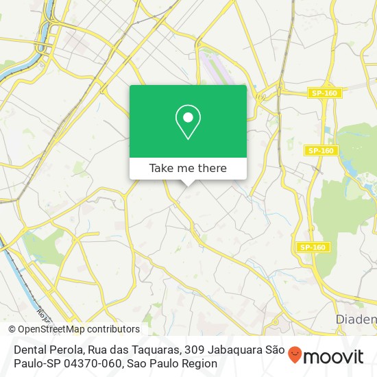 Dental Perola, Rua das Taquaras, 309 Jabaquara São Paulo-SP 04370-060 map