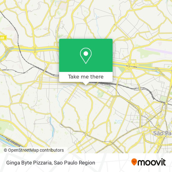 Ginga Byte Pizzaria map
