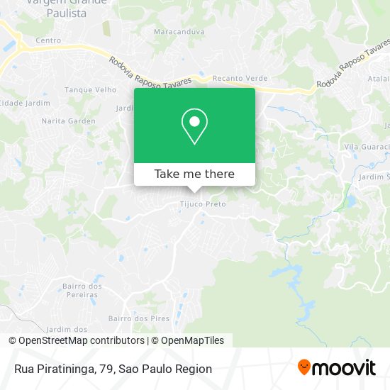 Rua Piratininga, 79 map