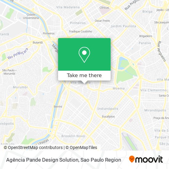 Agência Pande Design Solution map