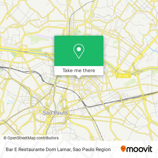 Bar E Restaurante Dom Lamar map