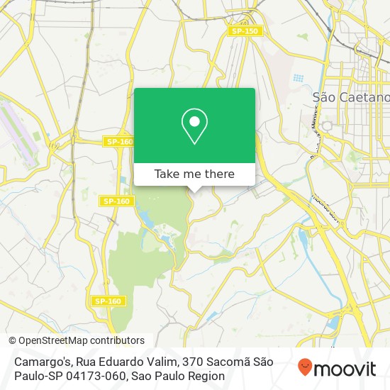 Camargo's, Rua Eduardo Valim, 370 Sacomã São Paulo-SP 04173-060 map