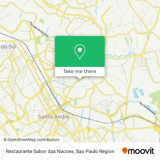 Restaurante Sabor das Nacoes map