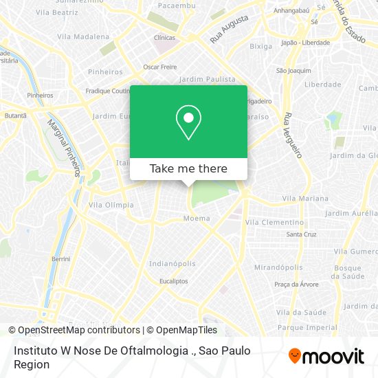 Instituto W Nose De Oftalmologia . map