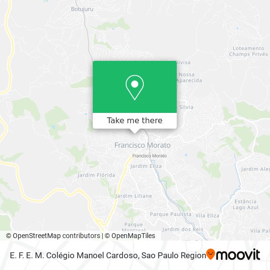 E. F. E. M. Colégio Manoel Cardoso map