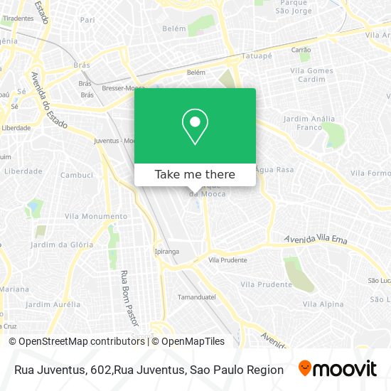 Rua Juventus, 602,Rua Juventus map
