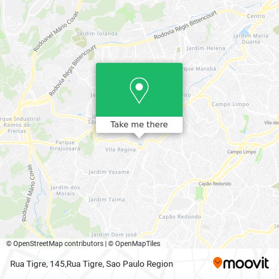Rua Tigre, 145,Rua Tigre map