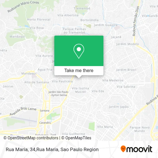 Rua Maria, 34,Rua Maria map
