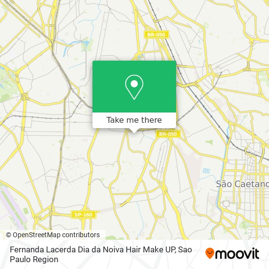 Fernanda Lacerda Dia da Noiva Hair Make UP map