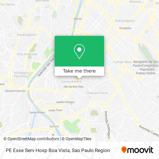 PE Esse Serv Hosp Boa Vista map