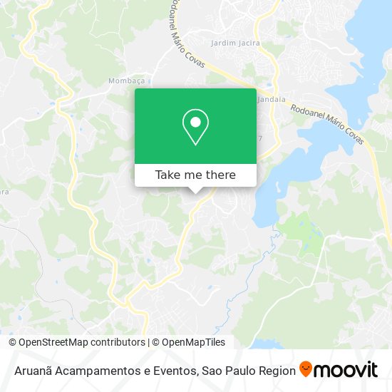 Aruanã Acampamentos e Eventos map