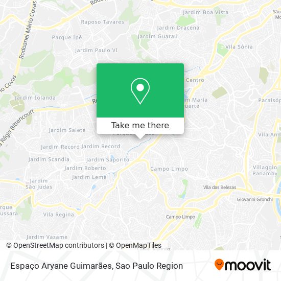 Espaço Aryane Guimarães map