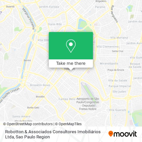 Mapa Robotton & Associados Consultores Imobiliários Ltda