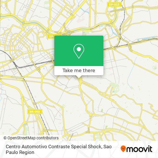 Centro Automotivo Contraste Special Shock map