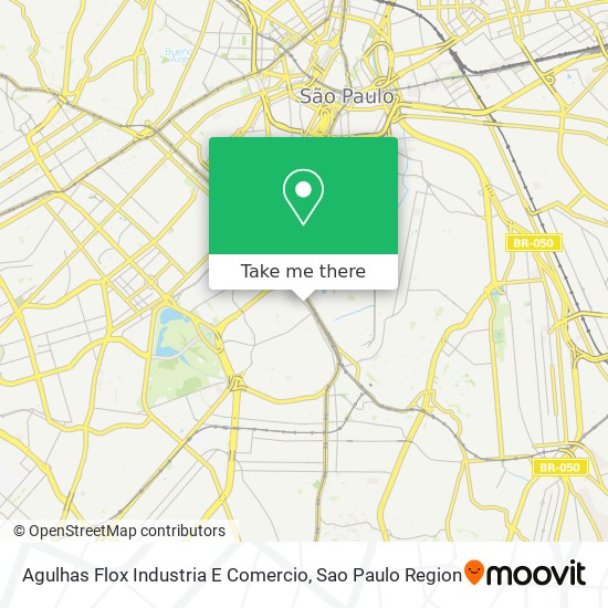 Mapa Agulhas Flox Industria E Comercio